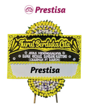 Karangan Bunga Papan - Dukacita - New 004