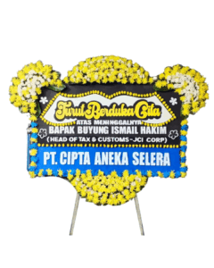 Karangan Bunga Papan Dukacita Jabodetabek - New 132