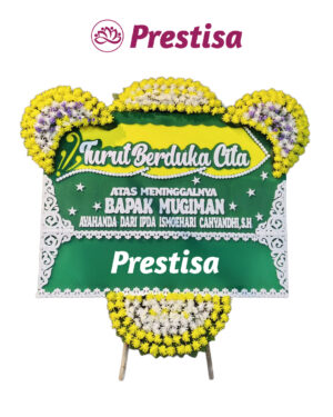 Karangan Bunga Papan - Dukacita - New 008