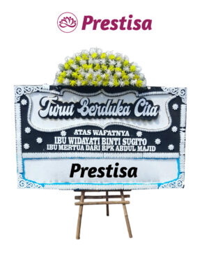 Karangan Bunga Papan - Dukacita - New 006