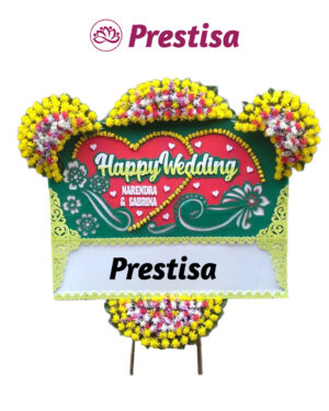 Karangan Bunga Papan - Wedding - New 005