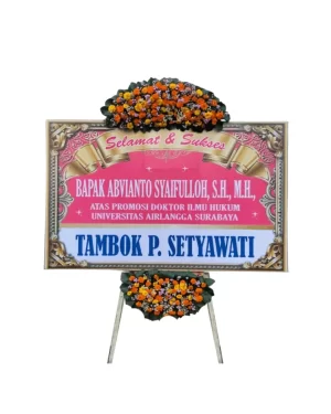 Karangan Bunga Papan - Printing  - New 011