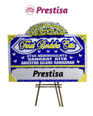 Karangan Bunga Papan - Dukacita - New 001