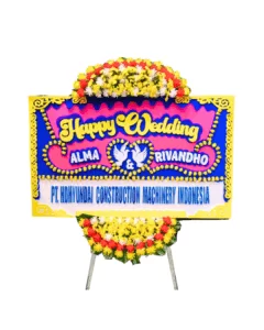 Karangan Bunga Wedding Jabodetabek - New 158