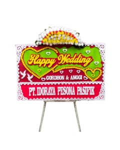 Karangan Bunga Wedding Jabodetabek - New 148