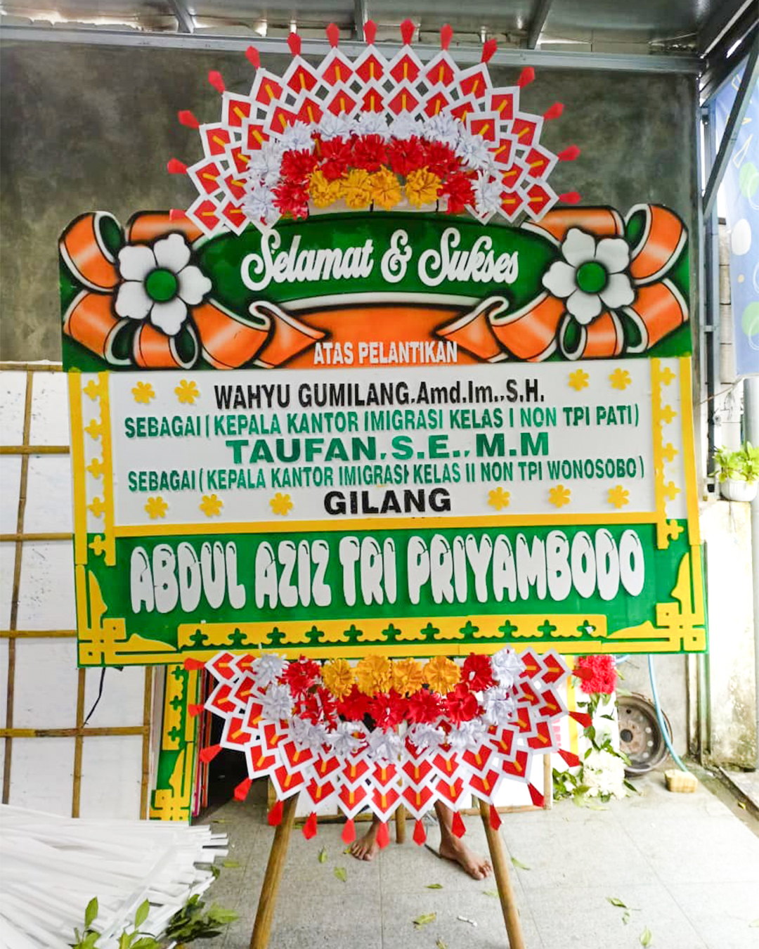 Karangan Bunga Papan - Congratulations - New 002
