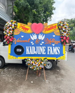 Karangan Bunga Papan - Wedding - New 008