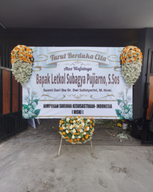 Karangan Bunga Papan - Dukacita - New 007