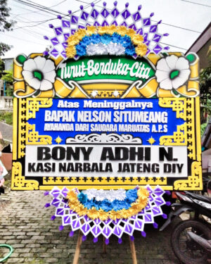 Karangan Bunga Papan - Dukacita - New 006