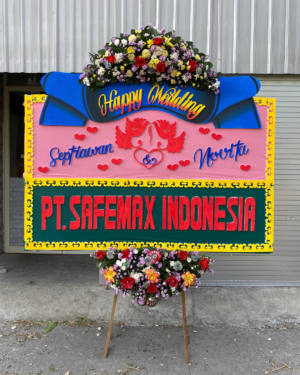 Karangan Bunga Papan - Wedding - New 006