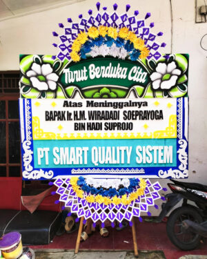 Karangan Bunga Papan - Dukacita - New 001