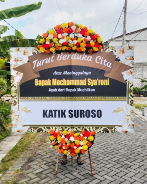 Karangan Bunga Papan - Dukacita - New 002