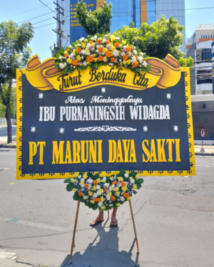 Karangan Bunga Papan - Dukacita - New 005