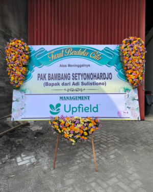 Karangan Bunga Papan - Dukacita - New 009