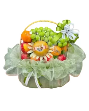 Emerald Fruit Basket