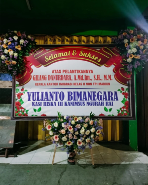 Karangan Bunga Papan - Congratulations - New 009