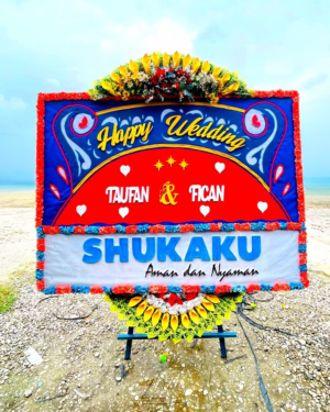 Bunga Papan Wedding - Pekanbaru 10