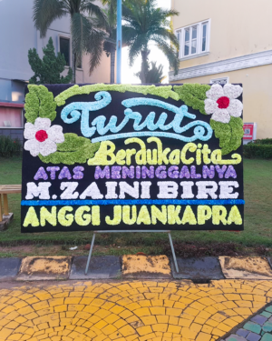 Bunga Papan Dukacita - Batam 002