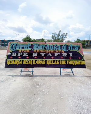 Bunga Papan Dukacita - Batam 014