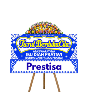 Karangan Bunga Papan - Dukacita - New 003