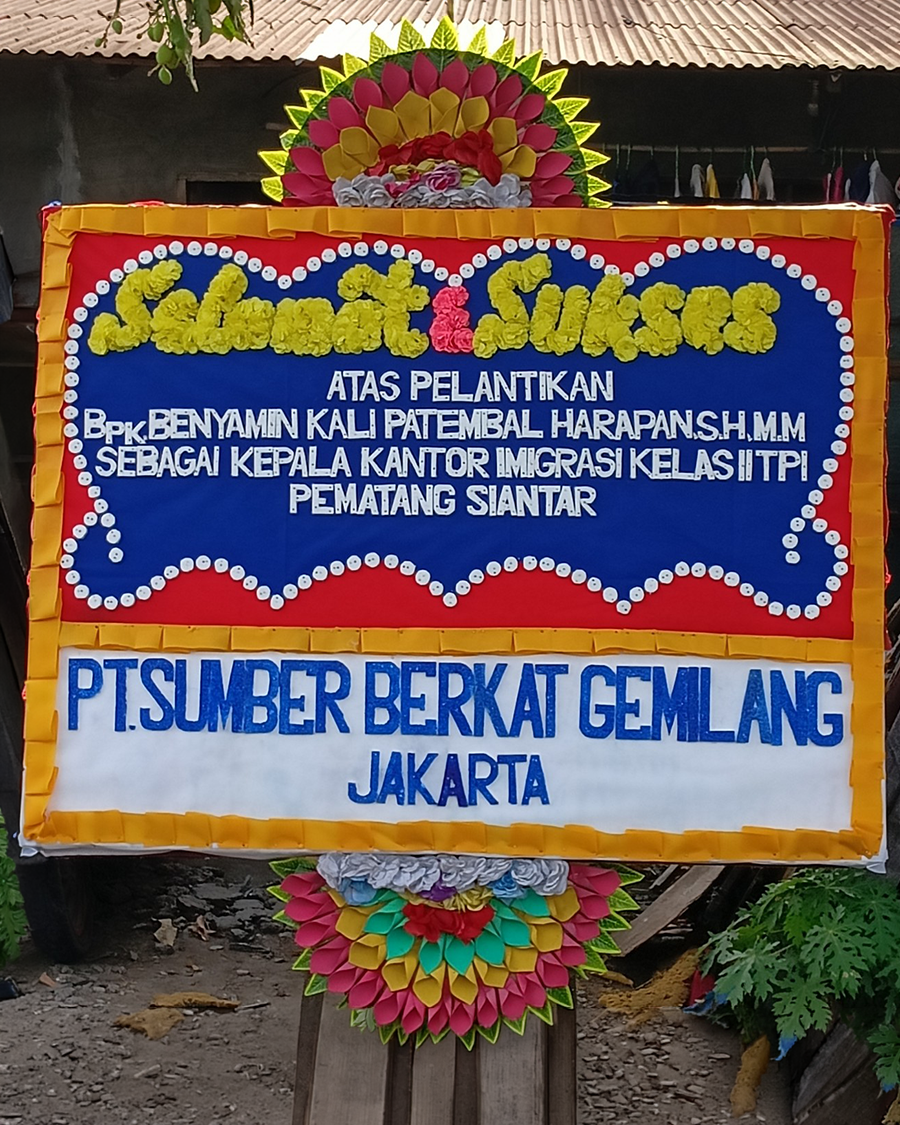 Bunga Papan Congratulations - Batam 08