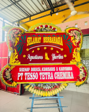 Bunga Papan Wedding - Pekanbaru 15