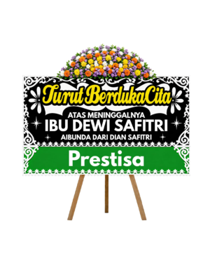 Bunga Papan Duka Cita - New PRINTING - Jabodetabek 003