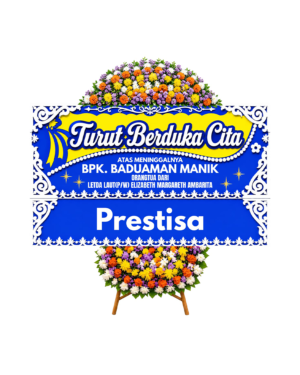 Karangan Bunga Papan - Dukacita - New 009