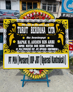 Bunga Papan Dukacita - Pekanbaru 009
