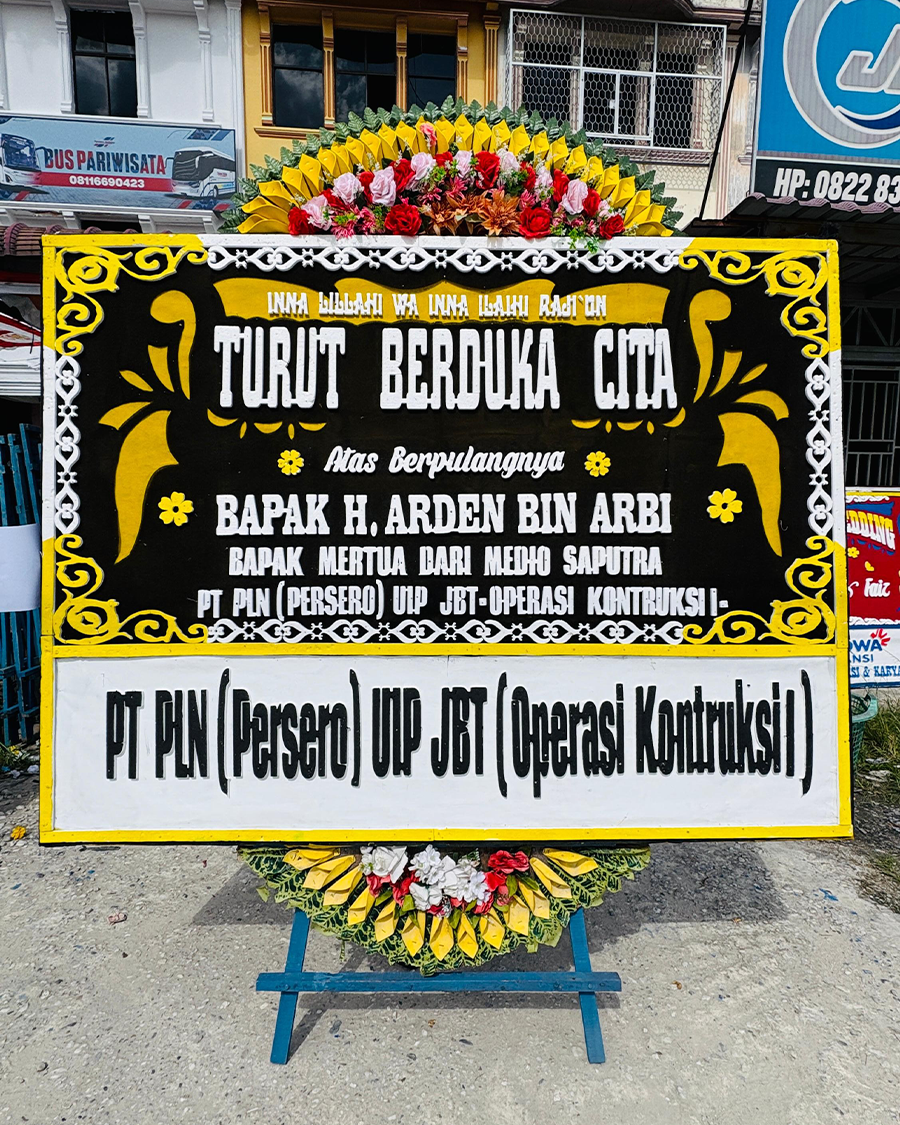 Bunga Papan Dukacita - Pekanbaru 009