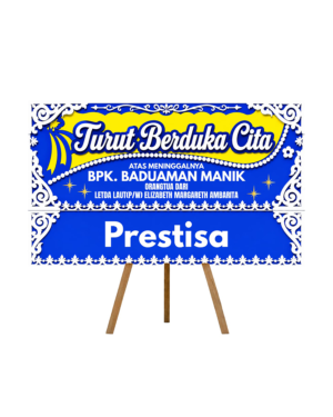 Bunga Papan Duka Cita - New PRINTING - Jabodetabek 002