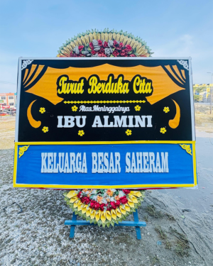 Bunga Papan Dukacita - Pekanbaru 014