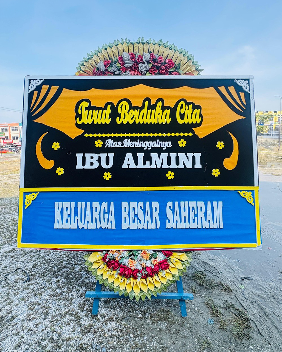 Bunga Papan Dukacita - Pekanbaru 014