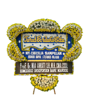 Karangan Bunga Papan - Dukacita - New 014