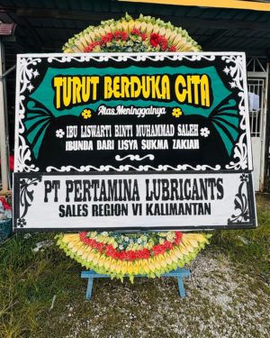 Bunga Papan Dukacita - Pekanbaru 010