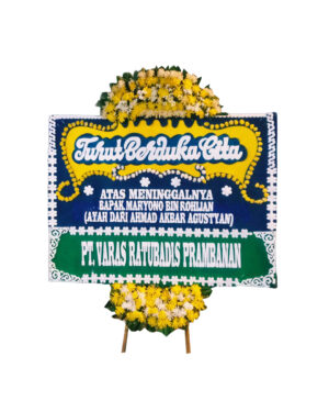 Karangan Bunga Papan - Dukacita - New 008