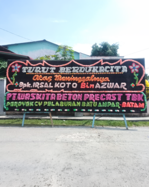 Bunga Papan Dukacita - Batam 003