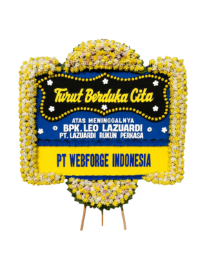 Karangan Bunga Papan - Dukacita - New 048