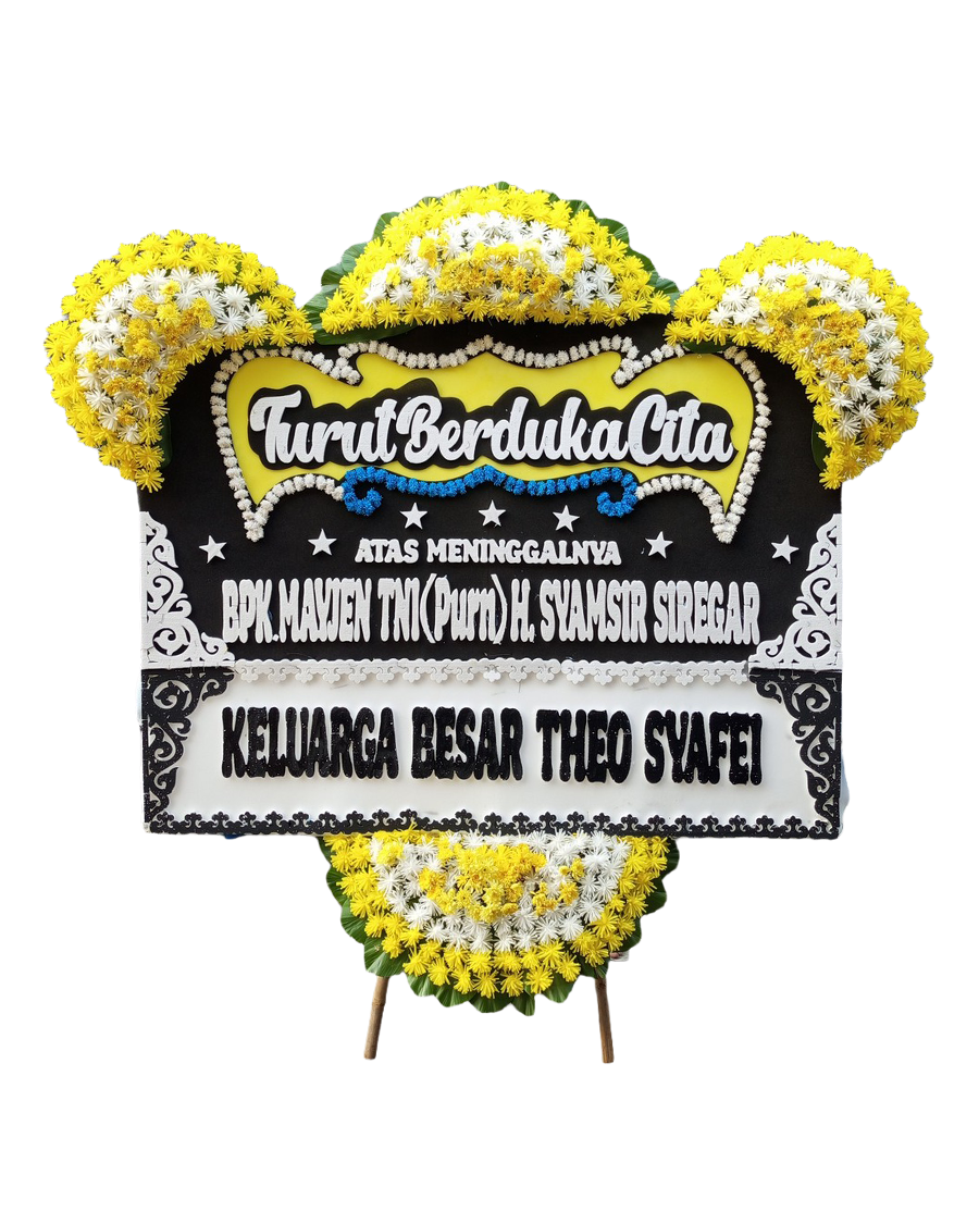 Karangan Bunga Papan - Dukacita - New 045