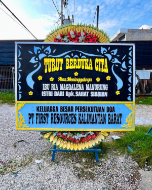 Bunga Papan Dukacita - Pekanbaru 005