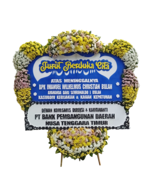 Karangan Bunga Papan - Dukacita - New 041