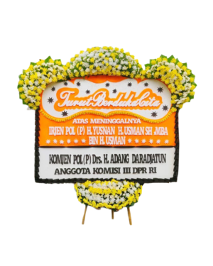 Karangan Bunga Papan - Dukacita - New 038