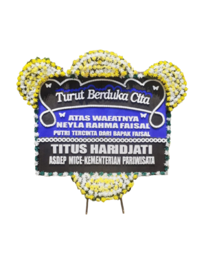 Karangan Bunga Papan - Dukacita - New 037