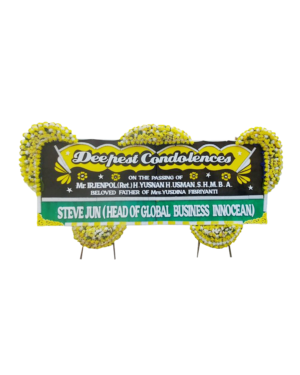 Karangan Bunga Papan - Dukacita - New 033