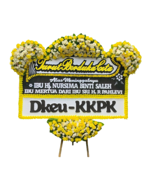 Karangan Bunga Papan - Dukacita - New 032