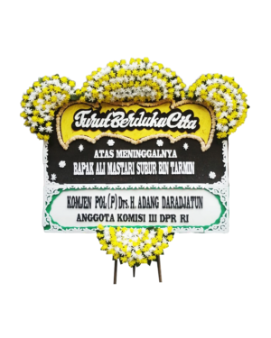 Karangan Bunga Papan - Dukacita - New 026