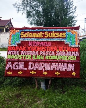 Bunga Papan Congratulations - Batam 01