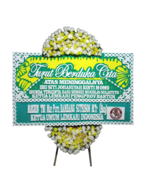 Karangan Bunga Papan - Dukacita - New 024