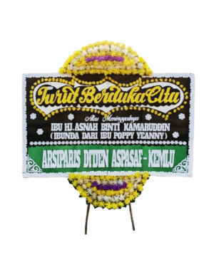 Karangan Bunga Papan - Dukacita - New 021