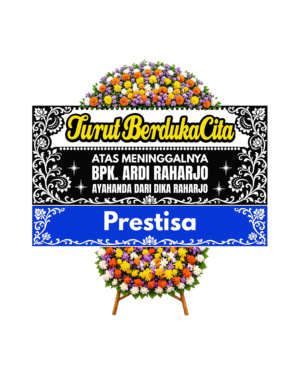 Karangan Bunga Papan - Dukacita - New 006